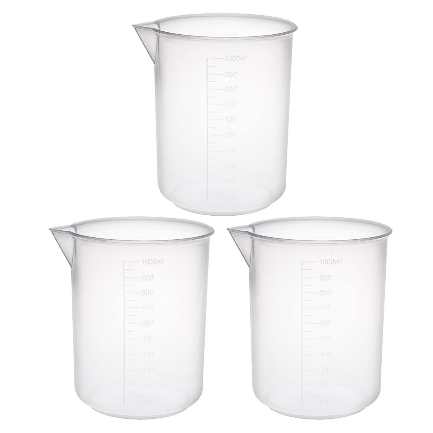 Highly Transparent PP Clear Nesting Stackable Plastic Measuring