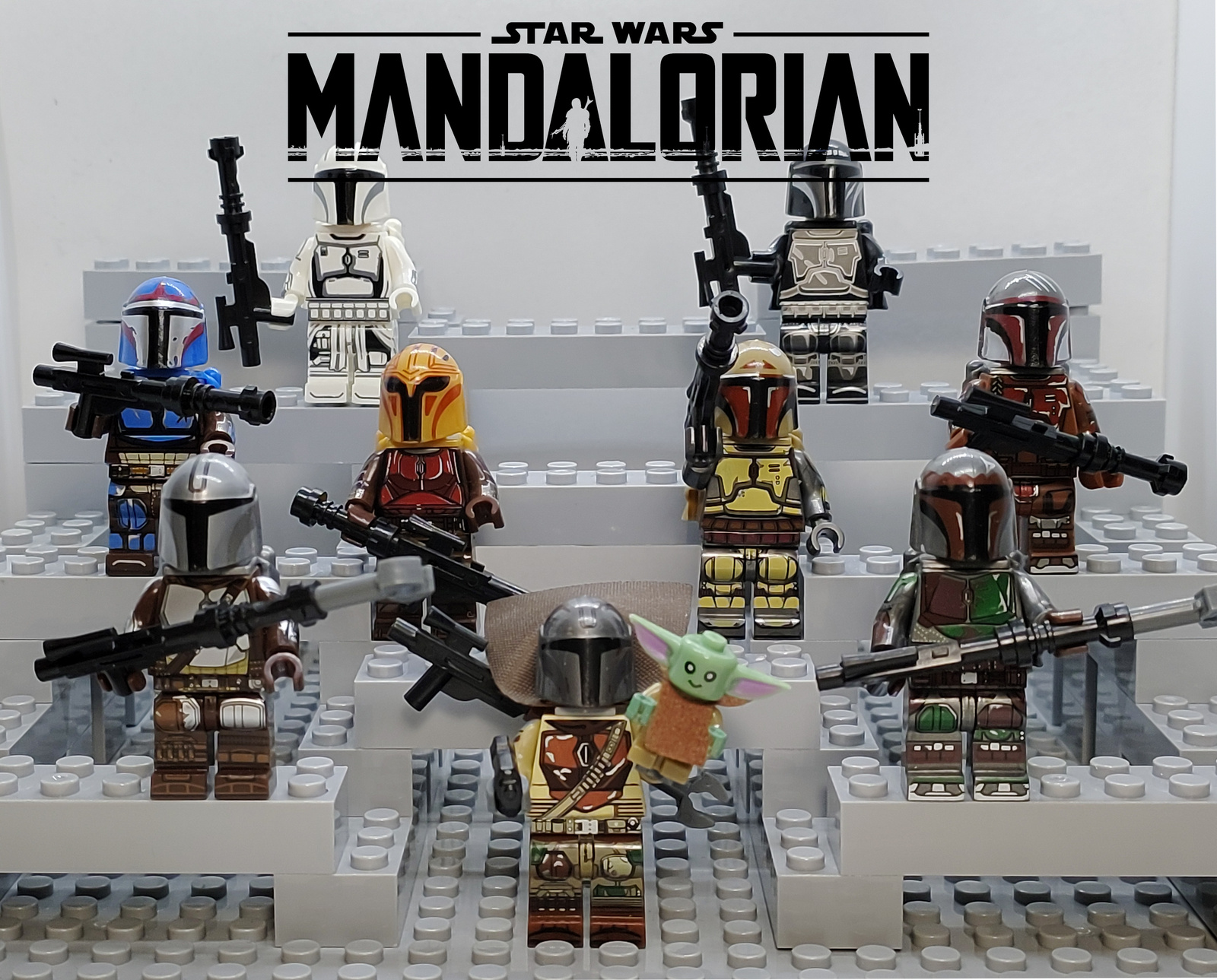 How to Make Your Own Custom LEGO Mandalorian Minifigures