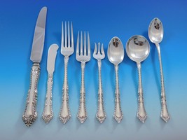 Foxhall by Watson Sterling Silver Flatware Service For 12 Set 105 Pieces... - $4,945.05