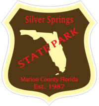 Silver Springs Florida State Park Sticker R6787 You Choose Size - $1.45+