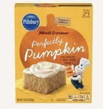 Pillsbury Perfectly Pumpkin Premium Spice Cake Mix Limited Edition - $9.99