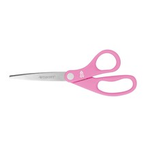Westcott - Westcott 8 Pink Ribbon Stainless Steel Scissors (15387)