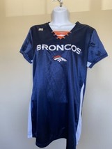 NFL Team Apparel Denver Broncos NFL Football Jersey Women&#39;s XL New - $28.70