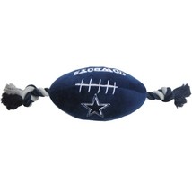 Dallas Cowboys Football FREE SHIPPING Dog Navy Blue-Silver Plush Fun NFL Pet Toy - $21.10