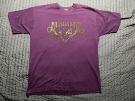 Vintage Best Fruit Of The Loom Alabama T Shirt Large Purple Single Stitc... - $19.80