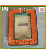 MIAMI HURRICANE FREE SHIPPING FOOTBALL BASKETBALL BABY PHOTO FRAME &quot;LIL ... - $12.29