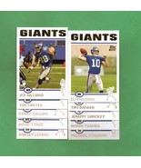 2004 Topps New York Giants Football Set - $9.99