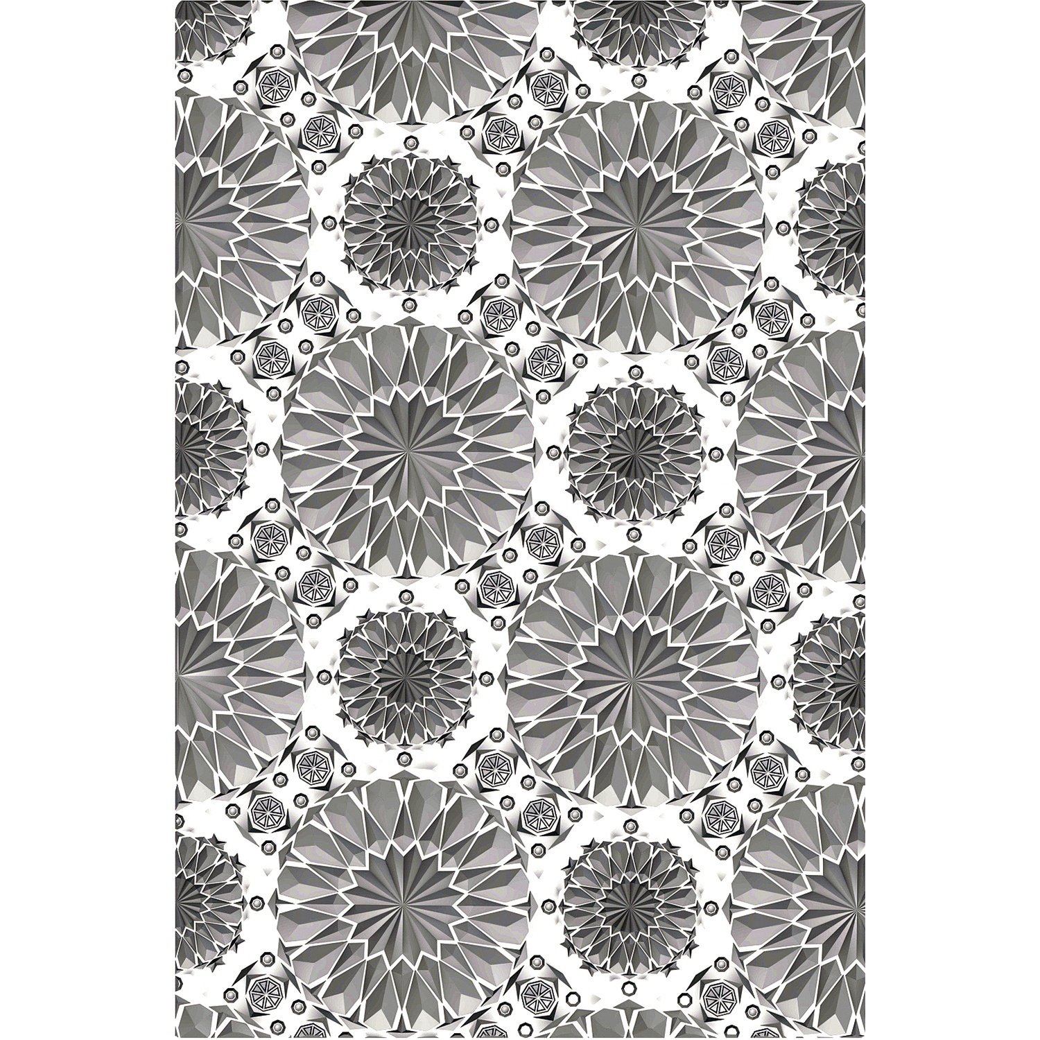 Doily Sizzix 3D Texture Fades Embossing Folder by Tim Holtz 