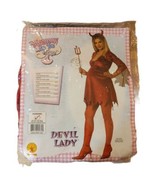 Adult Sexy Devil Lady Mommy to Be Maternity Costume Halloween - $18.05