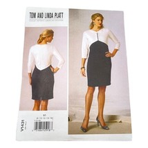 Vogue V1431 Tom and Linda Platt Dress Size  8 10 12 14 16 Sewing Pattern... - $14.88
