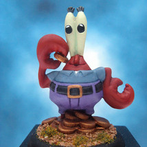 Painted Mr Crabs Monopoly Token - $37.25