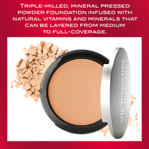 Mirabella Beauty Pure Press Powder Foundation image 5