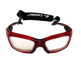 Red Hilco Leader Jam'n Sports Eyewear Protective Frame BS 7930-1-1998 52-15 XS image 1