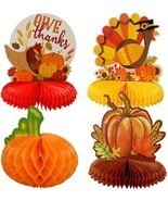 Fall Thanksgiving Harvest Table Centerpieces 10 inch, Select Type - $2.99