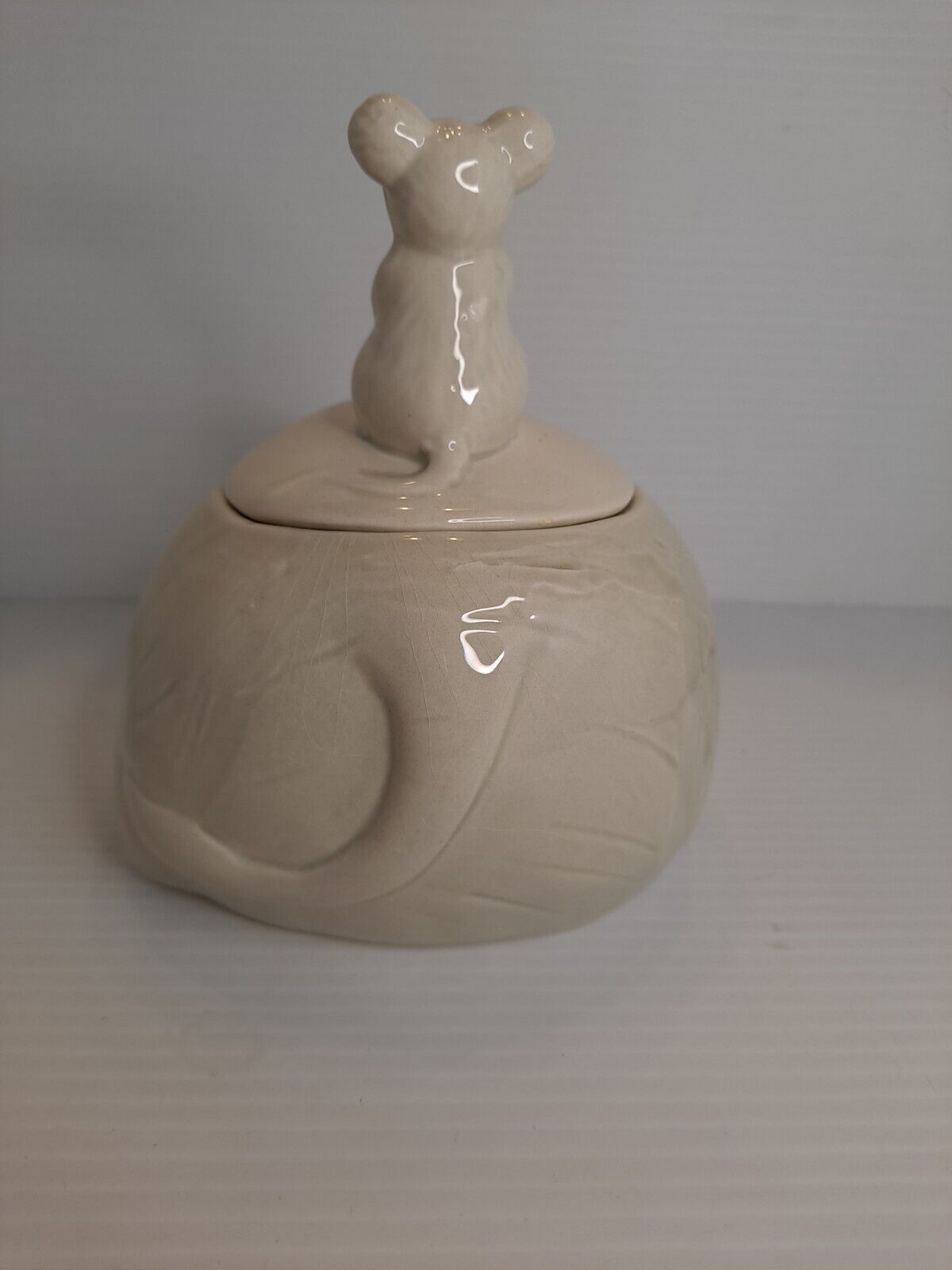 Elephant And Mice Canister/Cookie Jar Kitchen & Home