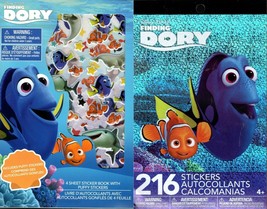 Disney Pixar Finding Dory - Includes Puffy Stickers 216 Sticker Book (Set of 2) - $12.86