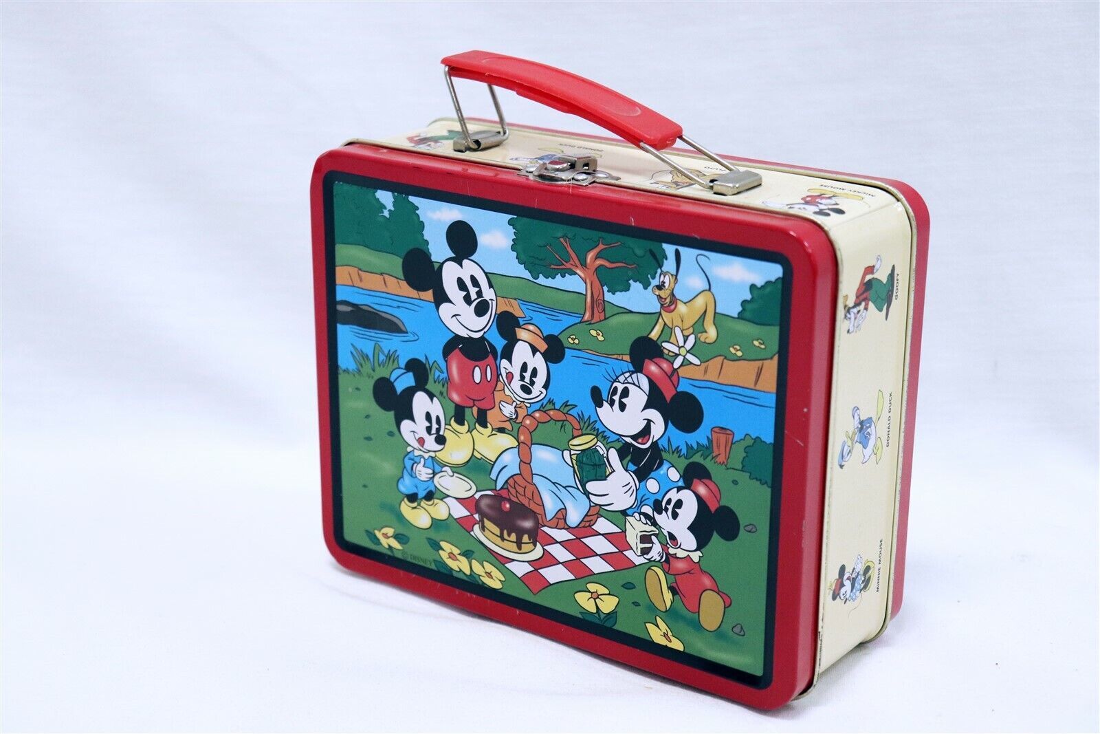 Disney Fantasia Mickey Mouse Large Tin Tote Lunch Box