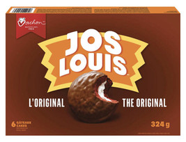 4 boxes ( 6 per box) of Vachon Jos Louis Chocolate Cakes 324g From Canada - $37.74