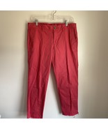 Gap Girlfriend Khaki Womens 6 Pink Stretch Capri Cropped Pants - $8.32