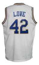 Kevin Love #42 Minnesota Muskies Aba Basketball Jersey Sewn White Any Size image 2