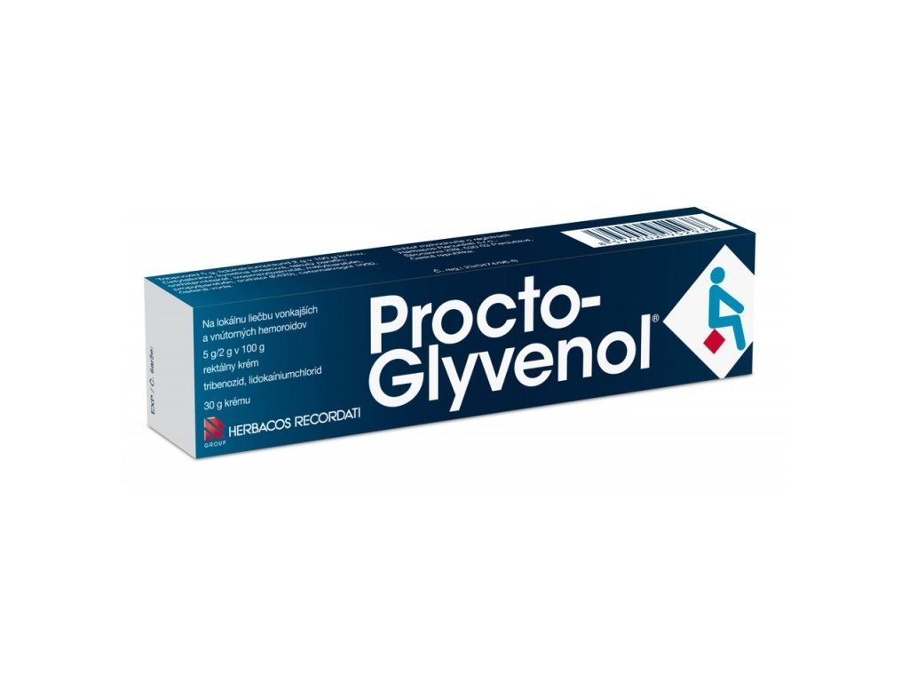 Procto Glyvenol 10 Suppositories Local Relief Hemorrhoids Treatment  Hemorrhoides