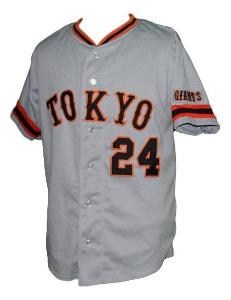 Yoshinobu takahashi  24 yomiuri giants tokyo baseball jersey grey   1