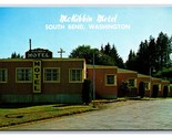 McKibbin Motel South Bend Washington WA UNP Unused Chrome  Postcard U14 - $8.86