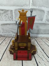 Fisher Price Imaginext Castle Battle Plan Throne replacement piece flag candles - $6.92