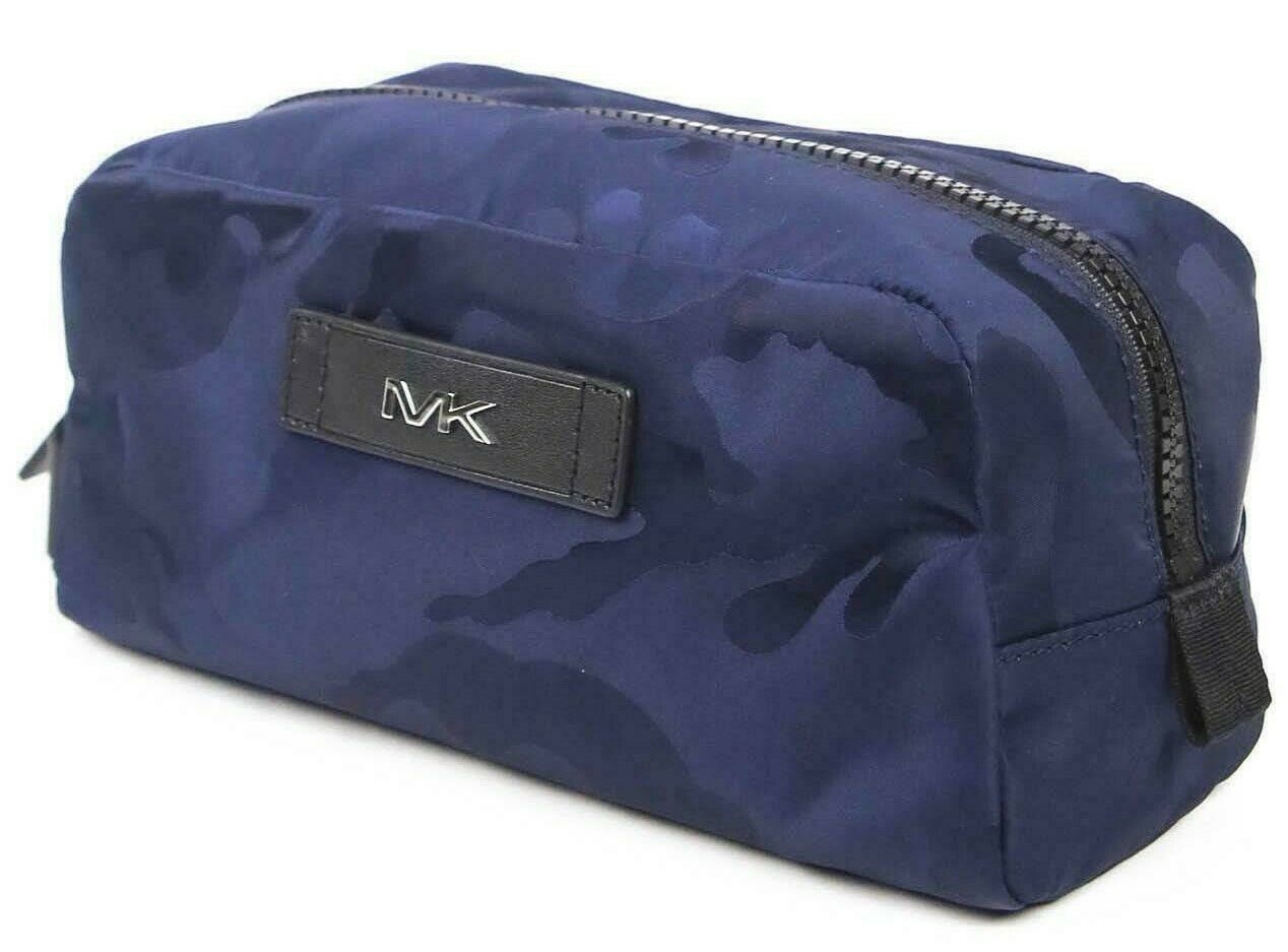 NWB Michael Kors Kent Sport Navy Blue Nylon Large Backpack 37F9LKSB2C Dust  Bag