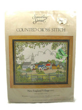 Something Special New England Village Church Trees Counted Cross Stitch Kit - $19.79