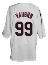 Rick Vaughn #99 Major League Movie Button Down Baseball Jersey White Any Size image 2