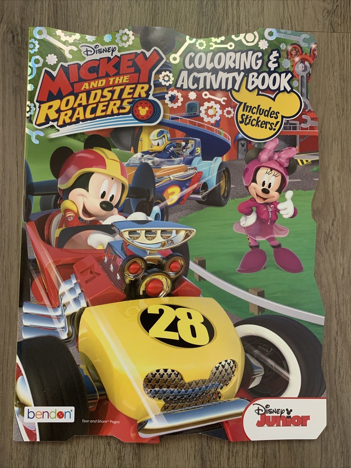 Mickey Mouse Coloring and Activity Book Mickey and the Roadster Racers ...