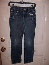 Justice Simply Low Straight Leg J EAN S Size 10R Girl's Euc - $16.80
