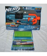 Nerf Elite 2.0 with 6 Dart rotating Drum and100 Pack of Darts. Brand New! - $32.66