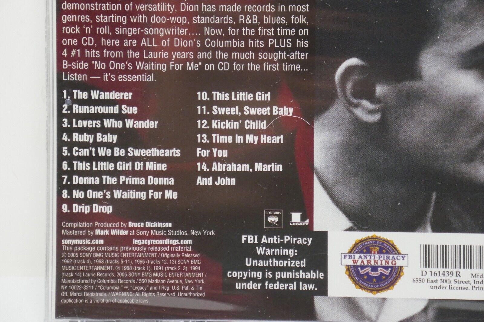 The Essential Dion by Dion (CD, 2005, Legacy) SEALED - CDs