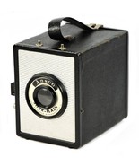 ANSCO SHUR FLASH Art Deco Box Camera Made By ANSCO Bingamton NY - Uses 1... - $20.69