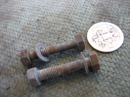 CENTER STAND MOUNT CLAMP BOLTS 1975 75 HONDA CB500T CB500 TWIN #3 - $7.92