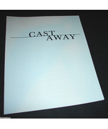 2000 Robert Zemeckis Movie CAST AWAY Press PRODUCTION INFO &amp; NOTES - $14.99