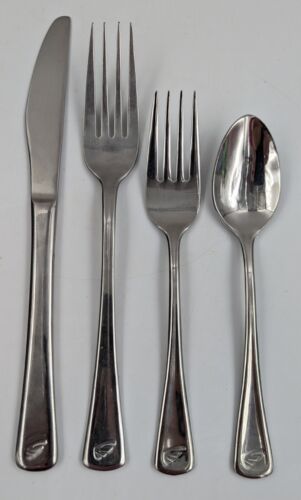 Amtrak Railroad Acela Train 4 Piece Flatware Silverware Set Knife Fork ...