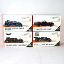 Set of 4 Batmobile Hot Wheels ID Batman Series 1 Mattel Limited Run Collectible - $101.92