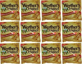 ( Lot 12 ) Werther&#39;s Original Caramel Hard Candy 2.65 oz/Pack SEALED 07/... - $39.59