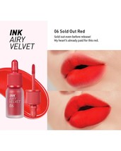PERIPERA Ink The Airy Velvet 4g 15 Color Waterproof Matte Liquid Lip Sti... - $38.47