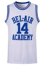 Smith #14 Bel-Air Academy Basketball Jersey Sewn White Any Size image 1