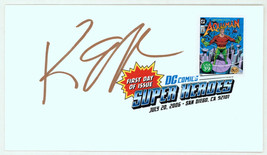 Keith Giffen Signed 2006 Sdcc Usps Fdi First Day Art Stamp ~ Aquaman Curt Swan - $24.74