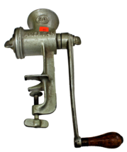 Keystone 50 Meat Grinder Metal Meat Grinder Hand Crank Wood 