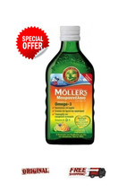 Moller's Cod Liver Oil 250ml Tutti Frutti FLAVOR-ORININAL Glass Bottle - $28.91
