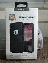 Spigen Slim Armor Case For Apple I Phone Xs Max - Black (New In Retail Packaging) - $14.80