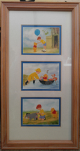 Disney Winnie the Pooh 100 Acre Wood Series Triple-Framed and Matted Prints - $15.99