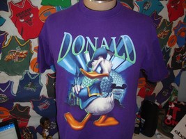 Vintage 90s Epcot Center Donald Duck Walt Disney T Shirt L  - $49.49