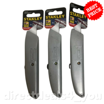DIYSELF 3 Pack Box Cutters, Utility Knife Retractable, 18MM Wide Blade Cutter  Knife